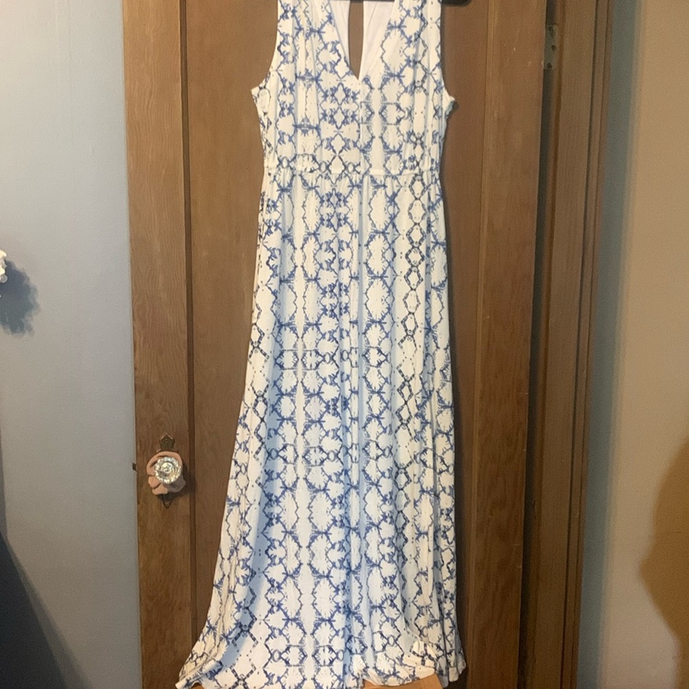 Rebecca Taylor maxi dress size L